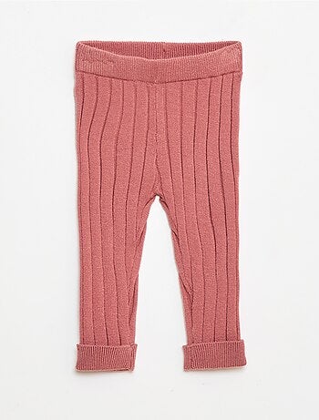Legging côtelé