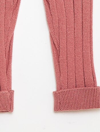 Legging côtelé