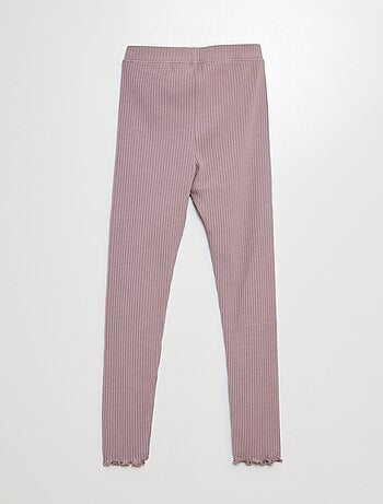 Legging côtelé