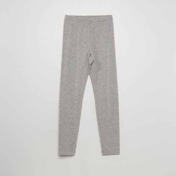 legging gris fille