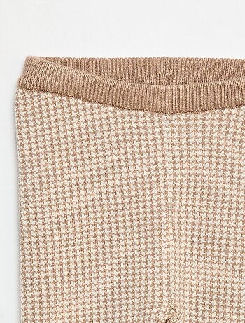 Legging en maille compact