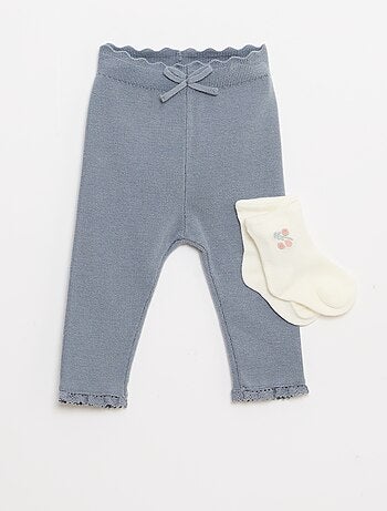 Legging en maille compacte