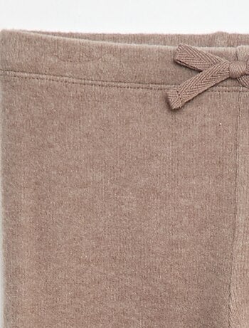 Legging en maille doudou