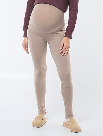 Legging grossesse long en jersey uni