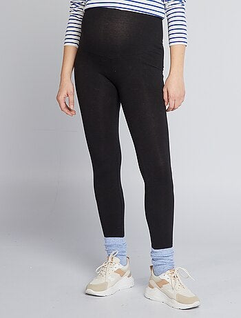Legging grossesse long en jersey uni