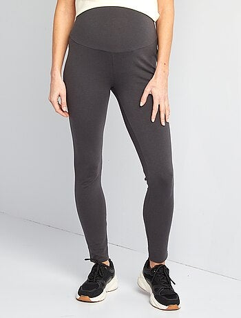 Legging grossesse long en jersey uni