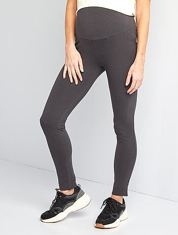 Legging grossesse long en jersey uni