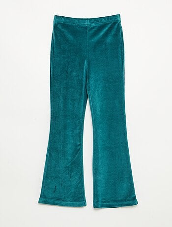 Legging large en velours