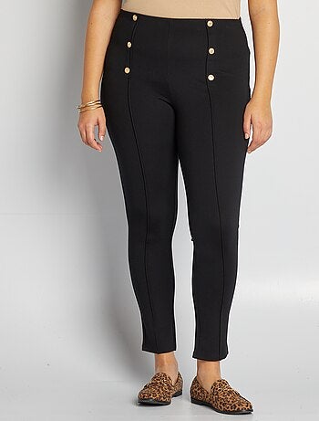 Legging long avec boutons fantaisies