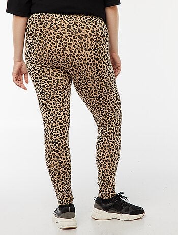 Legging long léopard