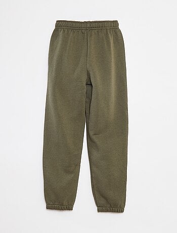 Lot 2 pantalons joggings en molleton