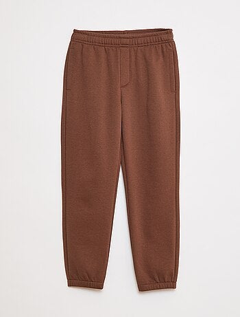 Lot 2 pantalons joggings en molleton