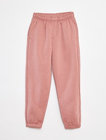 Lot 2 pantalons joggings en molleton
