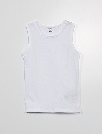 Lot 3 maillots de corps en coton