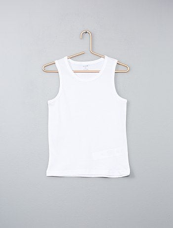 Lot 3 maillots de corps en coton