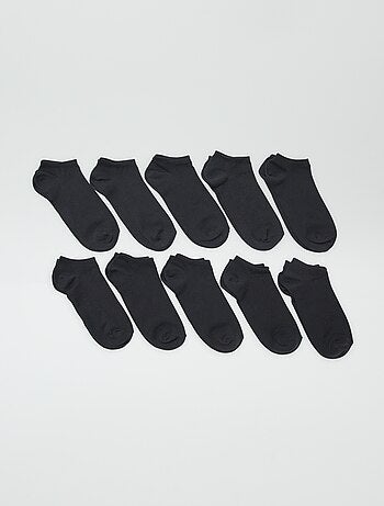 Lot de 10 paires de chaussettes basses