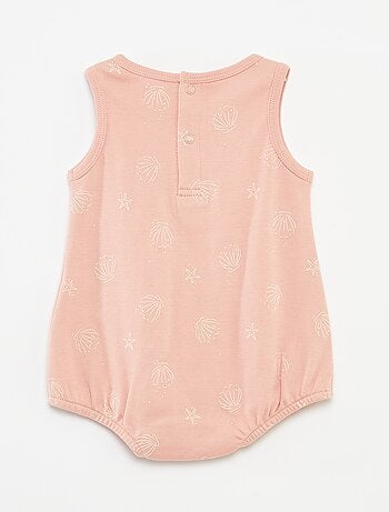 Lot de 2 barboteuses courtes