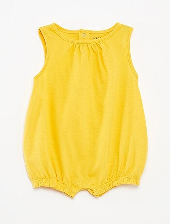 Lot de 2 barboteuses sans manches