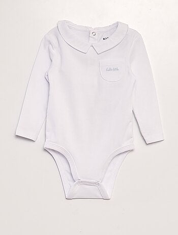 Lot de 2 bodies en coton stretch