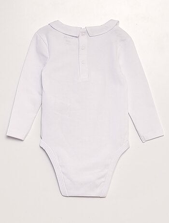 Lot de 2 bodies en coton stretch