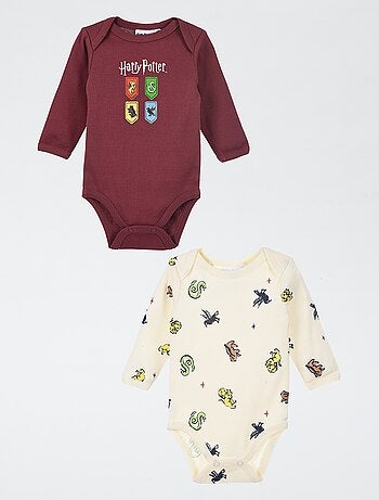 Lot de 2 bodies 'Harry Potter'