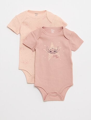 Lot de 2 bodies 'Stitch' 'Disney'