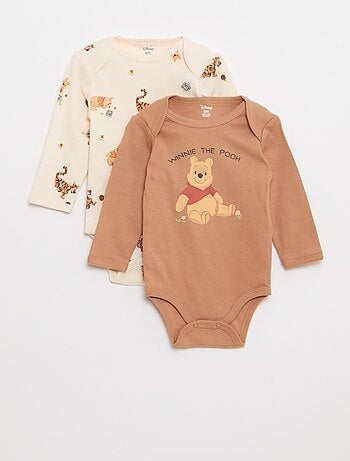 Lot de 2 bodies 'Tic et tac' 'Disney'
