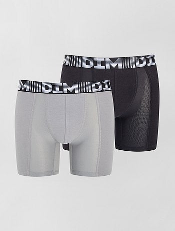 Lot de 2 boxers longs 3D Flex air 'DIM'
