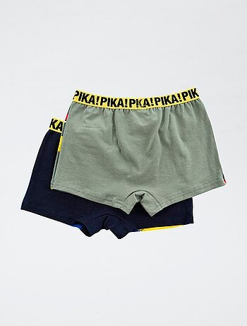 Lot de 2 boxers 'Pokémon' en coton