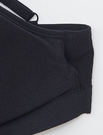 Lot de 2 brassières côtelés