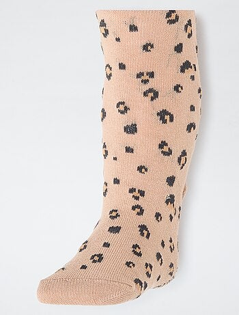 Lot de 2 collants chaud jersey