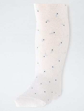 Lot de 2 collants chaud jersey