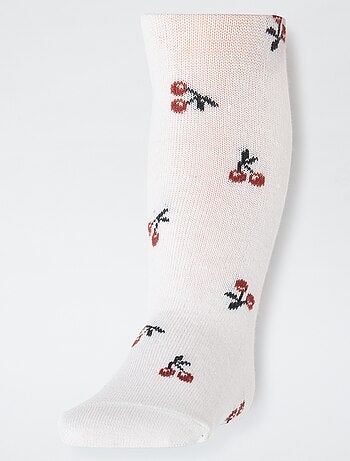 Lot de 2 collants chaud jersey