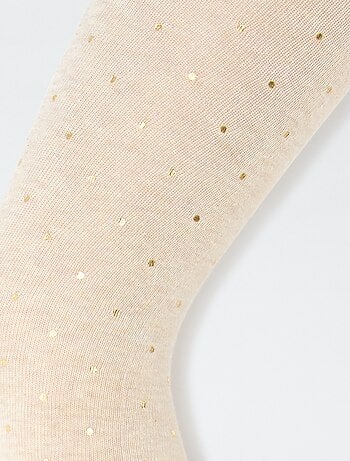Lot de 2 collants 'panda'