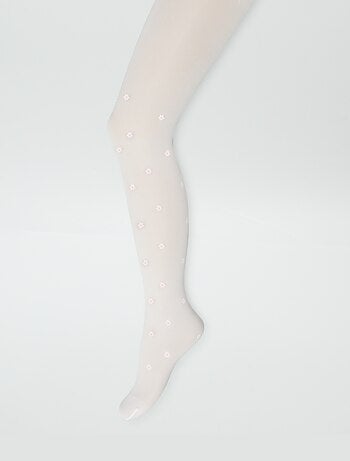 Lot de 2 collants légers fantaisie