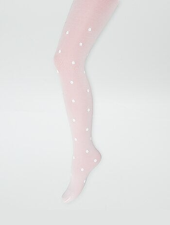 Lot de 2 collants légers fantaisie