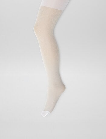 Lot de 2 collants légers fantaisie