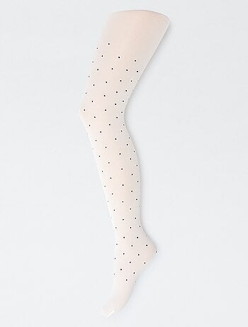 Lot de 2 collants légers fantaisie