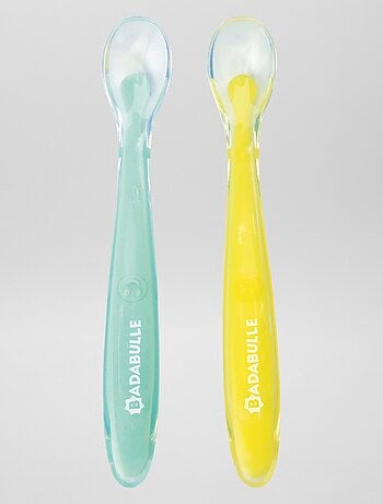 Lot de 2 cuillères en silicone 'Badabulle'