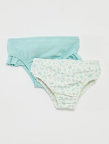 Lot de 2 culottes de bain