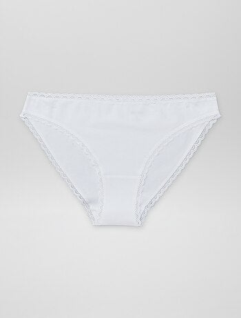 Lot de 2 culottes en coton