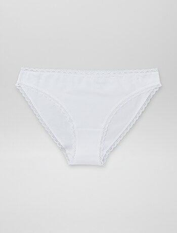 Lot de 2 culottes en coton