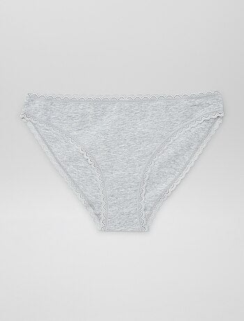 Lot de 2 culottes en coton