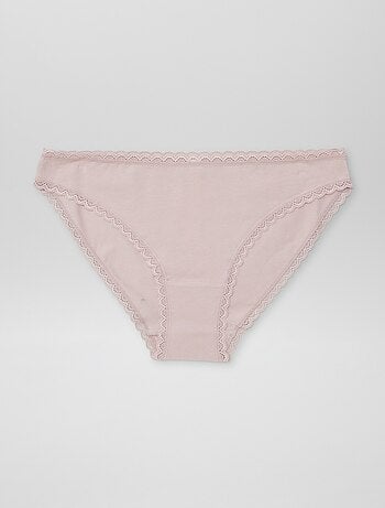 Lot de 2 culottes en coton