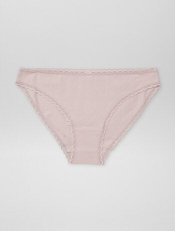 Lot de 2 culottes en coton