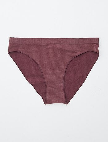 Lot de 2 culottes unies