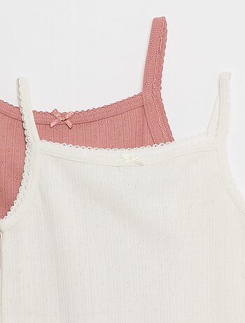 Lot de 2 débardeurs thermorégulateur en coton