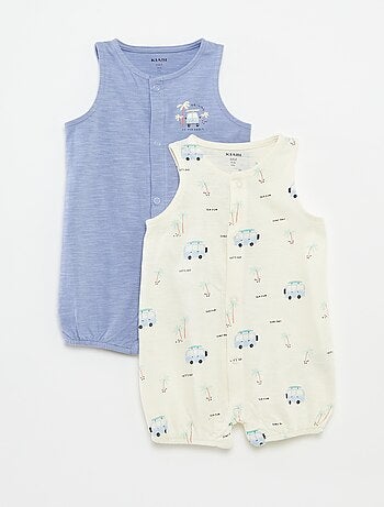 Lot de 2 dors bien légers sans manches