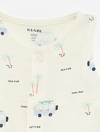 Lot de 2 dors bien légers sans manches