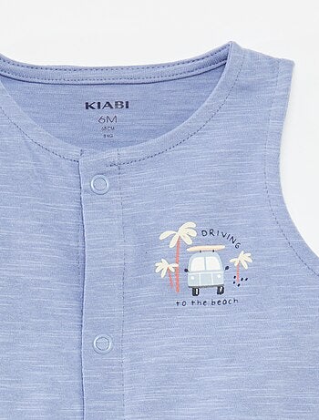 Lot de 2 dors bien légers sans manches